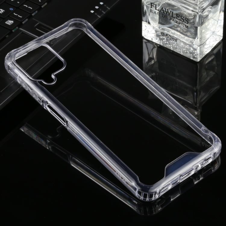 Four-corner Shockproof Transparent TPU + PC Protective Case, For Samsung Galaxy A02s, For Samsung Galaxy A22 4G