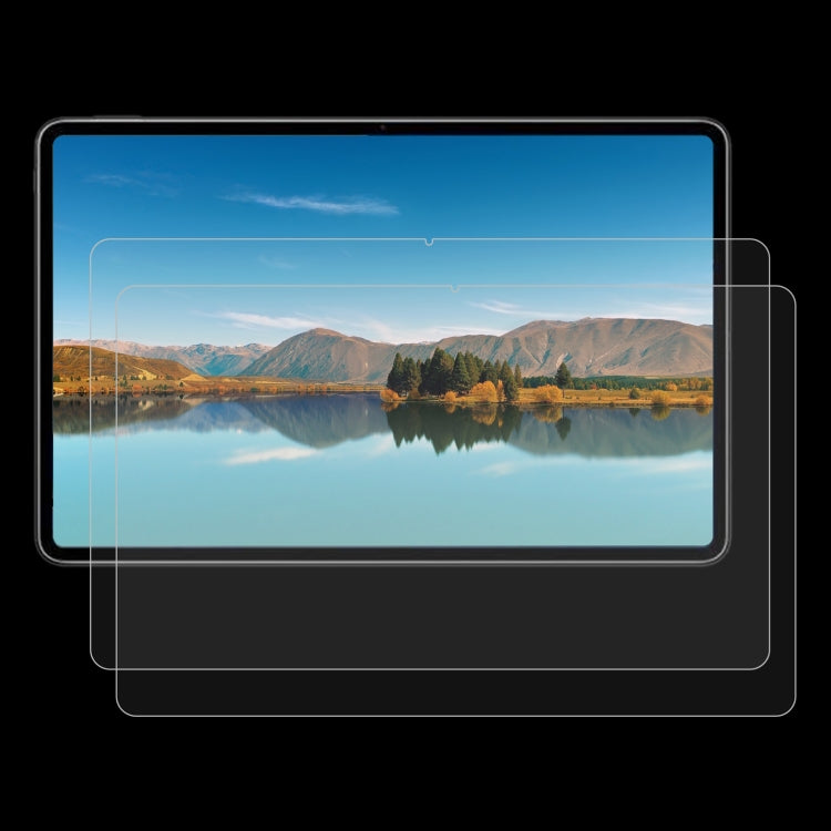 2 PCS 9H 2.5D Explosion-proof Tempered Glass Film, For Lenovo Yoga Tab 13 (2 PCS), For Huawei MatePad Pro 12.6 2021 (2 PCS)