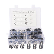 Load image into Gallery viewer, A1196 52 in 1 Car Rubber Cushion Pipe Clamps Stainless Steel Clamps, 52 in 1