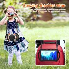 Load image into Gallery viewer, Cute Cat King Kids Shockproof EVA Protective Case with Holder &amp; Shoulder Strap &amp; Handle, For Samsung Galaxy Tab A7 10.4 2020 SM-T500
