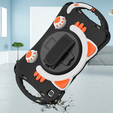 Load image into Gallery viewer, Cute Cat King Kids Shockproof EVA Protective Case with Holder &amp; Shoulder Strap &amp; Handle, For Samsung Galaxy Tab A7 10.4 2020 SM-T500