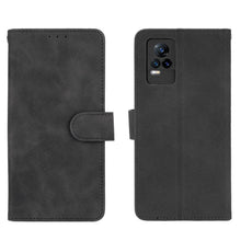 Load image into Gallery viewer, Solid Color Skin Feel Magnetic Buckle Horizontal Flip Calf Texture PU Leather Case with Holder &amp; Card Slots &amp; Wallet, For Vivo V21e 5G, For Xiaomi Mi 11 Lite