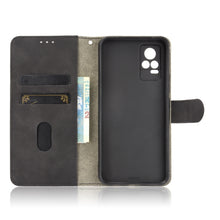 Load image into Gallery viewer, Solid Color Skin Feel Magnetic Buckle Horizontal Flip Calf Texture PU Leather Case with Holder &amp; Card Slots &amp; Wallet, For Vivo V21e 5G, For Xiaomi Mi 11 Lite