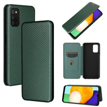 Load image into Gallery viewer, Carbon Fiber Texture Magnetic Horizontal Flip TPU + PC + PU Leather Case with Card Slot, For Nokia C1 Plus, For Samsung Galaxy A03s, For UMIDIGI A11