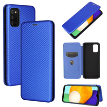 Load image into Gallery viewer, Carbon Fiber Texture Magnetic Horizontal Flip TPU + PC + PU Leather Case with Card Slot, For Nokia C1 Plus, For Samsung Galaxy A03s, For UMIDIGI A11