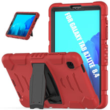 Load image into Gallery viewer, 3-Layer Protection Screen Frame + PC + Silicone Shockproof Combination Case with Holder, For Samsung Galaxy Tab A7 Lite 8.7 inch 2021