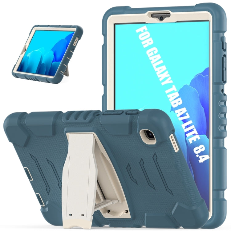 3-Layer Protection Screen Frame + PC + Silicone Shockproof Combination Case with Holder, For Samsung Galaxy Tab A7 Lite 8.7 inch 2021