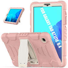 Load image into Gallery viewer, 3-Layer Protection Screen Frame + PC + Silicone Shockproof Combination Case with Holder, For Samsung Galaxy Tab A7 Lite 8.7 inch 2021
