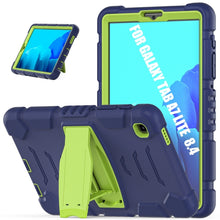Load image into Gallery viewer, 3-Layer Protection Screen Frame + PC + Silicone Shockproof Combination Case with Holder, For Samsung Galaxy Tab A7 Lite 8.7 inch 2021