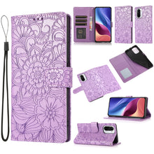 Load image into Gallery viewer, Skin Feel Embossed Sunflower Horizontal Flip Leather Case with Holder &amp; Card Slots &amp; Wallet &amp; Lanyard, For Xiaomi POCO X3 NFC / X3 Pro / X3, For Xiaomi Redmi K40 / K40 Pro / Poco F3, For Xiaomi Mi 10T Lite 5G, For Xiaomi Mi 11, For Xiaomi Redmi Note 9 ...