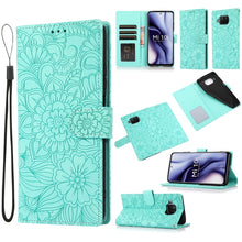 Load image into Gallery viewer, Skin Feel Embossed Sunflower Horizontal Flip Leather Case with Holder &amp; Card Slots &amp; Wallet &amp; Lanyard, For Xiaomi POCO X3 NFC / X3 Pro / X3, For Xiaomi Redmi K40 / K40 Pro / Poco F3, For Xiaomi Mi 10T Lite 5G, For Xiaomi Mi 11, For Xiaomi Redmi Note 9 ...