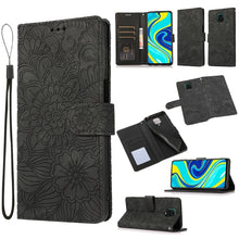 Load image into Gallery viewer, Skin Feel Embossed Sunflower Horizontal Flip Leather Case with Holder &amp; Card Slots &amp; Wallet &amp; Lanyard, For Xiaomi POCO X3 NFC / X3 Pro / X3, For Xiaomi Redmi K40 / K40 Pro / Poco F3, For Xiaomi Mi 10T Lite 5G, For Xiaomi Mi 11, For Xiaomi Redmi Note 9 ...