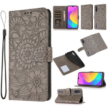Load image into Gallery viewer, Skin Feel Embossed Sunflower Horizontal Flip Leather Case with Holder &amp; Card Slots &amp; Wallet &amp; Lanyard, For Xiaomi POCO X3 NFC / X3 Pro / X3, For Xiaomi Redmi K40 / K40 Pro / Poco F3, For Xiaomi Mi 10T Lite 5G, For Xiaomi Mi 11, For Xiaomi Redmi Note 9 ...