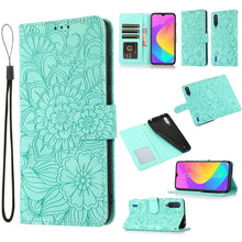 Load image into Gallery viewer, Skin Feel Embossed Sunflower Horizontal Flip Leather Case with Holder &amp; Card Slots &amp; Wallet &amp; Lanyard, For Xiaomi POCO X3 NFC / X3 Pro / X3, For Xiaomi Redmi K40 / K40 Pro / Poco F3, For Xiaomi Mi 10T Lite 5G, For Xiaomi Mi 11, For Xiaomi Redmi Note 9 ...