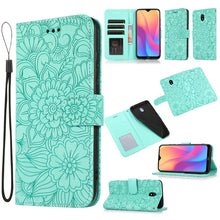 Load image into Gallery viewer, Skin Feel Embossed Sunflower Horizontal Flip Leather Case with Holder &amp; Card Slots &amp; Wallet &amp; Lanyard, For Xiaomi POCO X3 NFC / X3 Pro / X3, For Xiaomi Redmi K40 / K40 Pro / Poco F3, For Xiaomi Mi 10T Lite 5G, For Xiaomi Mi 11, For Xiaomi Redmi Note 9 ...