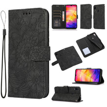 Load image into Gallery viewer, Skin Feel Embossed Sunflower Horizontal Flip Leather Case with Holder &amp; Card Slots &amp; Wallet &amp; Lanyard, For Xiaomi POCO X3 NFC / X3 Pro / X3, For Xiaomi Redmi K40 / K40 Pro / Poco F3, For Xiaomi Mi 10T Lite 5G, For Xiaomi Mi 11, For Xiaomi Redmi Note 9 ...