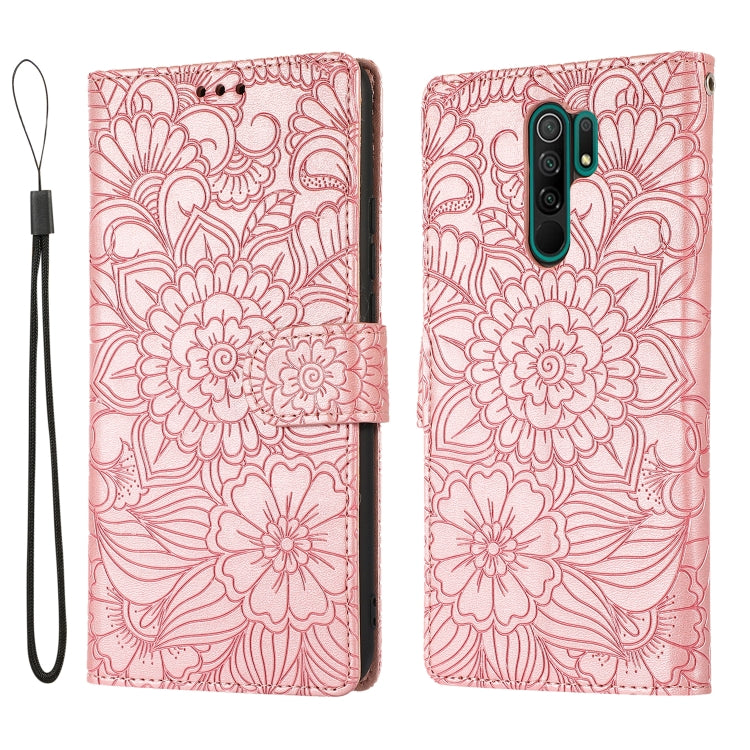 Skin Feel Embossed Sunflower Horizontal Flip Leather Case with Holder & Card Slots & Wallet & Lanyard, For Xiaomi Redmi 9, For Xiaomi Redmi 10X 5G, For Xiaomi Redmi K30 Pro, For Xiaomi Mi CC9 Pro, For Xiaomi Redmi K20, For Xiaomi Redmi 8               ...