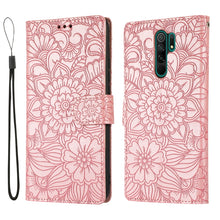 Load image into Gallery viewer, Skin Feel Embossed Sunflower Horizontal Flip Leather Case with Holder &amp; Card Slots &amp; Wallet &amp; Lanyard, For Xiaomi Redmi 9, For Xiaomi Redmi 10X 5G, For Xiaomi Redmi K30 Pro, For Xiaomi Mi CC9 Pro, For Xiaomi Redmi K20, For Xiaomi Redmi 8               ...