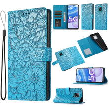 Load image into Gallery viewer, Skin Feel Embossed Sunflower Horizontal Flip Leather Case with Holder &amp; Card Slots &amp; Wallet &amp; Lanyard, For Xiaomi Redmi 9, For Xiaomi Redmi 10X 5G, For Xiaomi Redmi K30 Pro, For Xiaomi Mi CC9 Pro, For Xiaomi Redmi K20, For Xiaomi Redmi 8               ...
