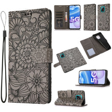 Load image into Gallery viewer, Skin Feel Embossed Sunflower Horizontal Flip Leather Case with Holder &amp; Card Slots &amp; Wallet &amp; Lanyard, For Xiaomi Redmi 9, For Xiaomi Redmi 10X 5G, For Xiaomi Redmi K30 Pro, For Xiaomi Mi CC9 Pro, For Xiaomi Redmi K20, For Xiaomi Redmi 8               ...
