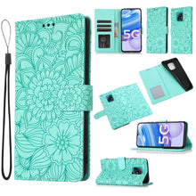 Load image into Gallery viewer, Skin Feel Embossed Sunflower Horizontal Flip Leather Case with Holder &amp; Card Slots &amp; Wallet &amp; Lanyard, For Xiaomi Redmi 9, For Xiaomi Redmi 10X 5G, For Xiaomi Redmi K30 Pro, For Xiaomi Mi CC9 Pro, For Xiaomi Redmi K20, For Xiaomi Redmi 8               ...