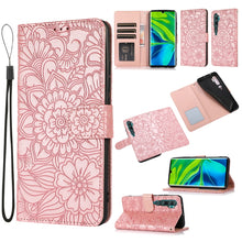Load image into Gallery viewer, Skin Feel Embossed Sunflower Horizontal Flip Leather Case with Holder &amp; Card Slots &amp; Wallet &amp; Lanyard, For Xiaomi Redmi 9, For Xiaomi Redmi 10X 5G, For Xiaomi Redmi K30 Pro, For Xiaomi Mi CC9 Pro, For Xiaomi Redmi K20, For Xiaomi Redmi 8               ...