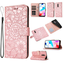 Load image into Gallery viewer, Skin Feel Embossed Sunflower Horizontal Flip Leather Case with Holder &amp; Card Slots &amp; Wallet &amp; Lanyard, For Xiaomi Redmi 9, For Xiaomi Redmi 10X 5G, For Xiaomi Redmi K30 Pro, For Xiaomi Mi CC9 Pro, For Xiaomi Redmi K20, For Xiaomi Redmi 8               ...