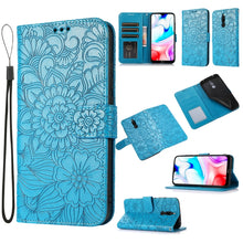 Load image into Gallery viewer, Skin Feel Embossed Sunflower Horizontal Flip Leather Case with Holder &amp; Card Slots &amp; Wallet &amp; Lanyard, For Xiaomi Redmi 9, For Xiaomi Redmi 10X 5G, For Xiaomi Redmi K30 Pro, For Xiaomi Mi CC9 Pro, For Xiaomi Redmi K20, For Xiaomi Redmi 8               ...