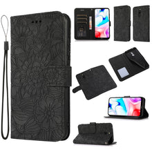 Load image into Gallery viewer, Skin Feel Embossed Sunflower Horizontal Flip Leather Case with Holder &amp; Card Slots &amp; Wallet &amp; Lanyard, For Xiaomi Redmi 9, For Xiaomi Redmi 10X 5G, For Xiaomi Redmi K30 Pro, For Xiaomi Mi CC9 Pro, For Xiaomi Redmi K20, For Xiaomi Redmi 8               ...
