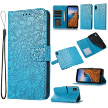 Load image into Gallery viewer, Skin Feel Embossed Sunflower Horizontal Flip Leather Case with Holder &amp; Card Slots &amp; Wallet &amp; Lanyard, For Xiaomi Redmi 9, For Xiaomi Redmi 10X 5G, For Xiaomi Redmi K30 Pro, For Xiaomi Mi CC9 Pro, For Xiaomi Redmi K20, For Xiaomi Redmi 8               ...
