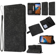 Load image into Gallery viewer, Skin Feel Embossed Sunflower Horizontal Flip Leather Case with Holder &amp; Card Slots &amp; Wallet &amp; Lanyard, For Xiaomi Redmi 9, For Xiaomi Redmi 10X 5G, For Xiaomi Redmi K30 Pro, For Xiaomi Mi CC9 Pro, For Xiaomi Redmi K20, For Xiaomi Redmi 8               ...