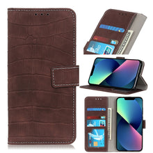 Load image into Gallery viewer, Crocodile Texture Horizontal Flip Leather Case with Holder &amp; Card Slots &amp; Wallet, For iPhone 13 mini, For iPhone 13, For iPhone 13 Pro, For iPhone 13 Pro Max, For Nokia C10 / C20