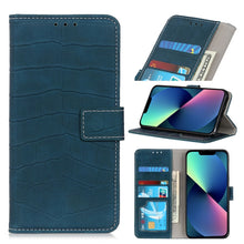 Load image into Gallery viewer, Crocodile Texture Horizontal Flip Leather Case with Holder &amp; Card Slots &amp; Wallet, For iPhone 13 mini, For iPhone 13, For iPhone 13 Pro, For iPhone 13 Pro Max, For Nokia C10 / C20