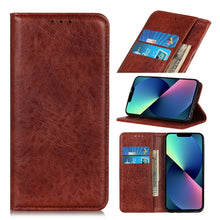 Load image into Gallery viewer, Magnetic Crazy Horse Texture Horizontal Flip Leather Case with Holder &amp; Card Slots &amp; Wallet, For iPhone 13 mini, For iPhone 13, For iPhone 13 Pro, For iPhone 13 Pro Max, For Nokia C10 / C20