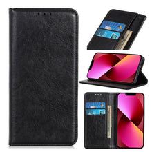 Load image into Gallery viewer, Magnetic Crazy Horse Texture Horizontal Flip Leather Case with Holder &amp; Card Slots &amp; Wallet, For iPhone 13 mini, For iPhone 13, For iPhone 13 Pro, For iPhone 13 Pro Max, For Nokia C10 / C20