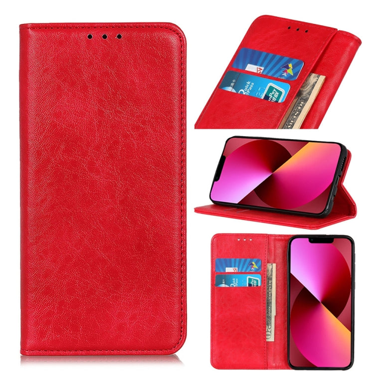 Magnetic Crazy Horse Texture Horizontal Flip Leather Case with Holder & Card Slots & Wallet, For iPhone 13 mini, For iPhone 13, For iPhone 13 Pro, For iPhone 13 Pro Max, For Nokia C10 / C20