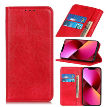 Load image into Gallery viewer, Magnetic Crazy Horse Texture Horizontal Flip Leather Case with Holder &amp; Card Slots &amp; Wallet, For iPhone 13 mini, For iPhone 13, For iPhone 13 Pro, For iPhone 13 Pro Max, For Nokia C10 / C20