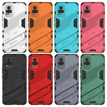Load image into Gallery viewer, Punk Armor 2 in 1 PC + TPU Shockproof Case with Invisible Holder, For vivo Y37 / V21e 4G, For Samsung Galaxy A52 5G