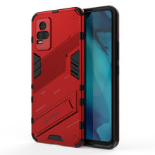 Load image into Gallery viewer, Punk Armor 2 in 1 PC + TPU Shockproof Case with Invisible Holder, For vivo Y37 / V21e 4G, For Samsung Galaxy A52 5G