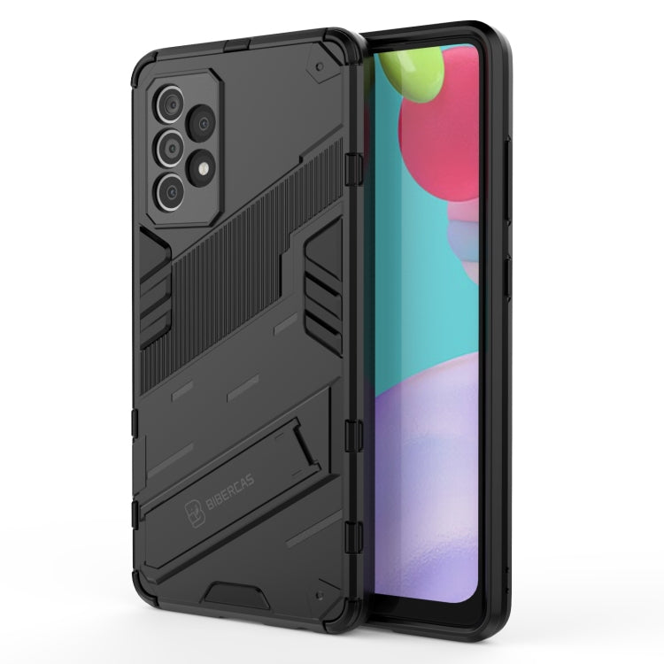Punk Armor 2 in 1 PC + TPU Shockproof Case with Invisible Holder, For vivo Y37 / V21e 4G, For Samsung Galaxy A52 5G