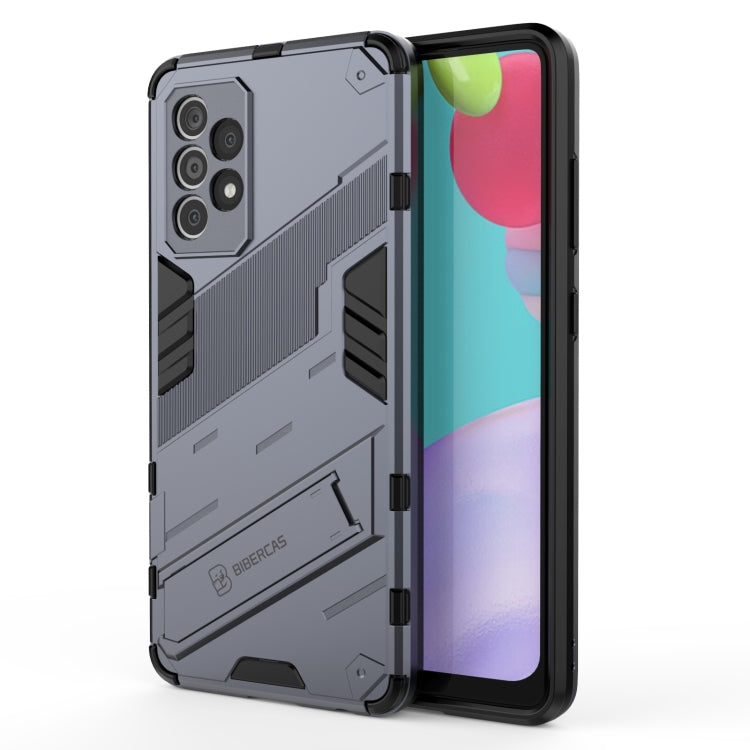 Punk Armor 2 in 1 PC + TPU Shockproof Case with Invisible Holder, For vivo Y37 / V21e 4G, For Samsung Galaxy A52 5G