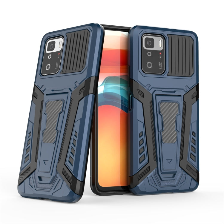 War Chariot Series Armor All-inclusive Shockproof PC + TPU Protective Case with Invisible Holder, For Xiaomi Redmi Note 10 Pro 5G, For Samsung Galaxy A22 4G, For OnePlus 9 Pro