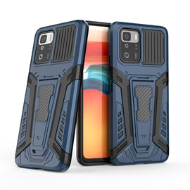 War Chariot Series Armor All-inclusive Shockproof PC + TPU Protective Case with Invisible Holder, For Xiaomi Redmi Note 10 Pro 5G, For Samsung Galaxy A22 4G, For OnePlus 9 Pro