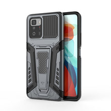 Load image into Gallery viewer, War Chariot Series Armor All-inclusive Shockproof PC + TPU Protective Case with Invisible Holder, For Xiaomi Redmi Note 10 Pro 5G, For Samsung Galaxy A22 4G, For OnePlus 9 Pro