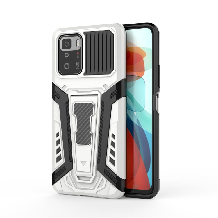 War Chariot Series Armor All-inclusive Shockproof PC + TPU Protective Case with Invisible Holder, For Xiaomi Redmi Note 10 Pro 5G, For Samsung Galaxy A22 4G, For OnePlus 9 Pro
