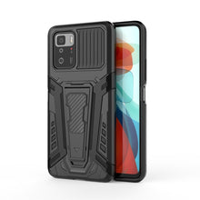 Load image into Gallery viewer, War Chariot Series Armor All-inclusive Shockproof PC + TPU Protective Case with Invisible Holder, For Xiaomi Redmi Note 10 Pro 5G, For Samsung Galaxy A22 4G, For OnePlus 9 Pro