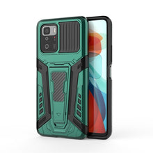 Load image into Gallery viewer, War Chariot Series Armor All-inclusive Shockproof PC + TPU Protective Case with Invisible Holder, For Xiaomi Redmi Note 10 Pro 5G, For Samsung Galaxy A22 4G, For OnePlus 9 Pro