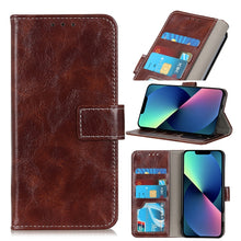 Load image into Gallery viewer, Retro Crazy Horse Texture Horizontal Flip Leather Case with Holder &amp; Card Slots &amp; Photo Frame &amp; Wallet, For iPhone 13 mini, For iPhone 13, For iPhone 13 Pro, For iPhone 13 Pro Max, For Nokia C10 / C20