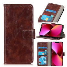 Load image into Gallery viewer, Retro Crazy Horse Texture Horizontal Flip Leather Case with Holder &amp; Card Slots &amp; Photo Frame &amp; Wallet, For iPhone 13 mini, For iPhone 13, For iPhone 13 Pro, For iPhone 13 Pro Max, For Nokia C10 / C20