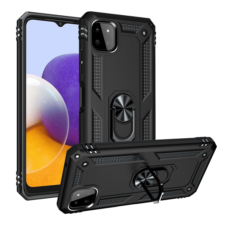 Shockproof TPU + PC Protective Case with 360 Degree Rotating Holder, For Samsung Galaxy A22 5G, For Samsung Galaxy A22 4G